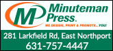 Minuteman Press Sponsorship Banner