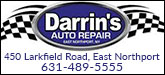 Darrin's Auto Repair Sponsorship Banner